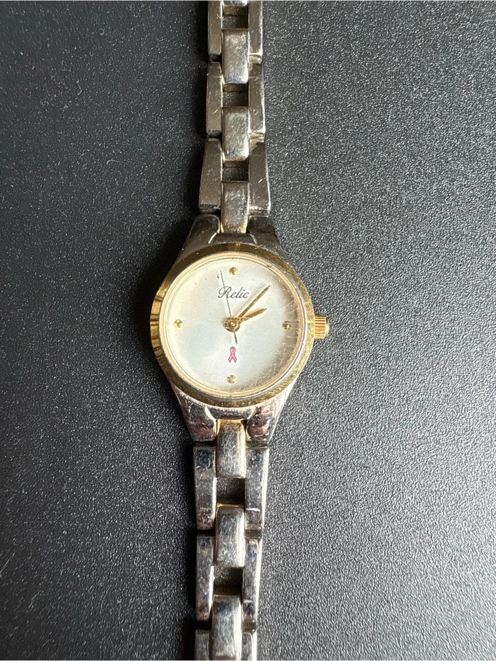 Relic Two-Tone Women's Bracelet Watch - Silver & Gold